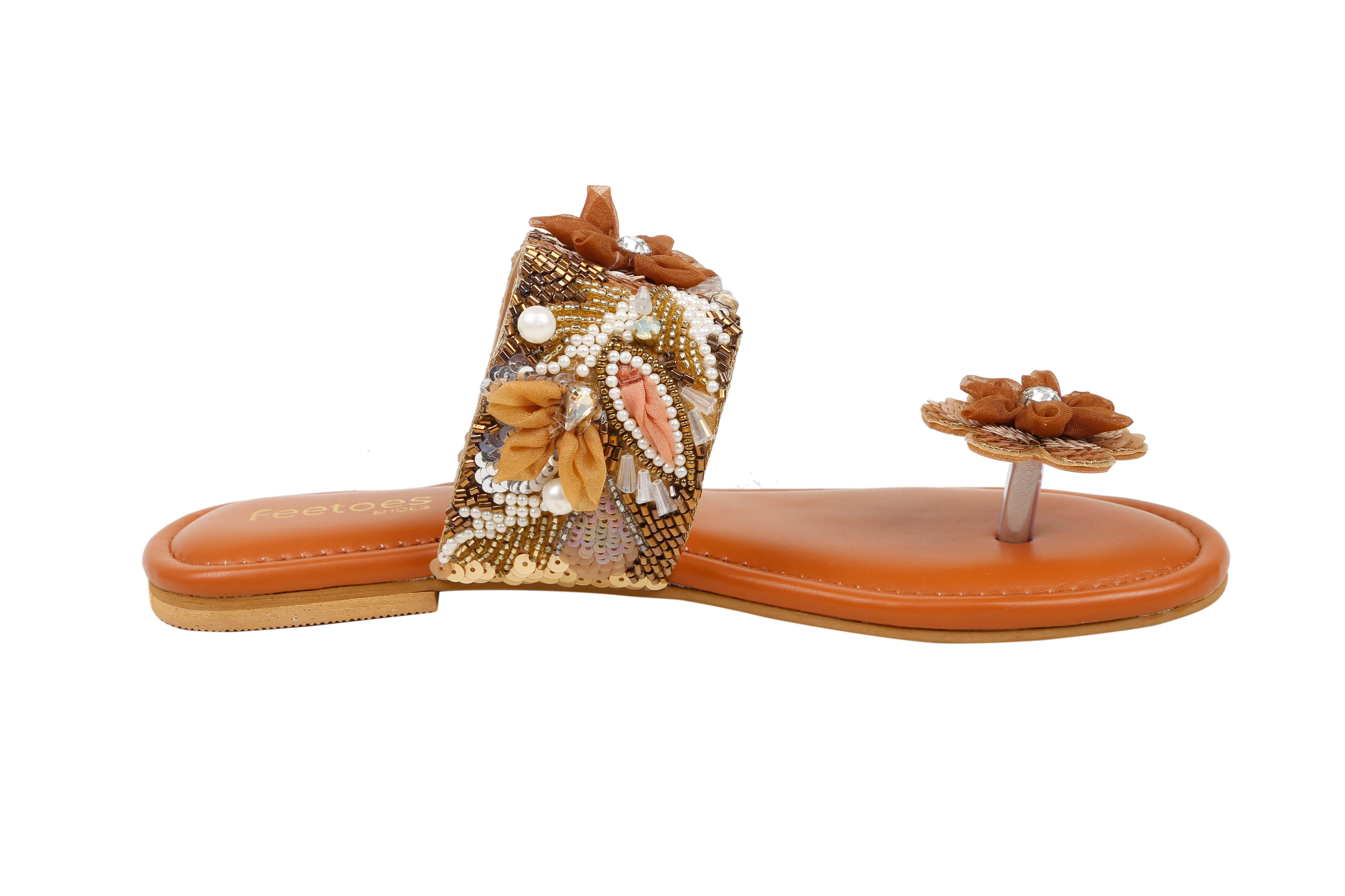 Flogami Tan Flats