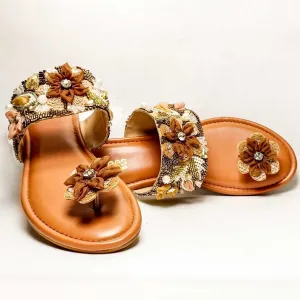 Flogami Tan Flats