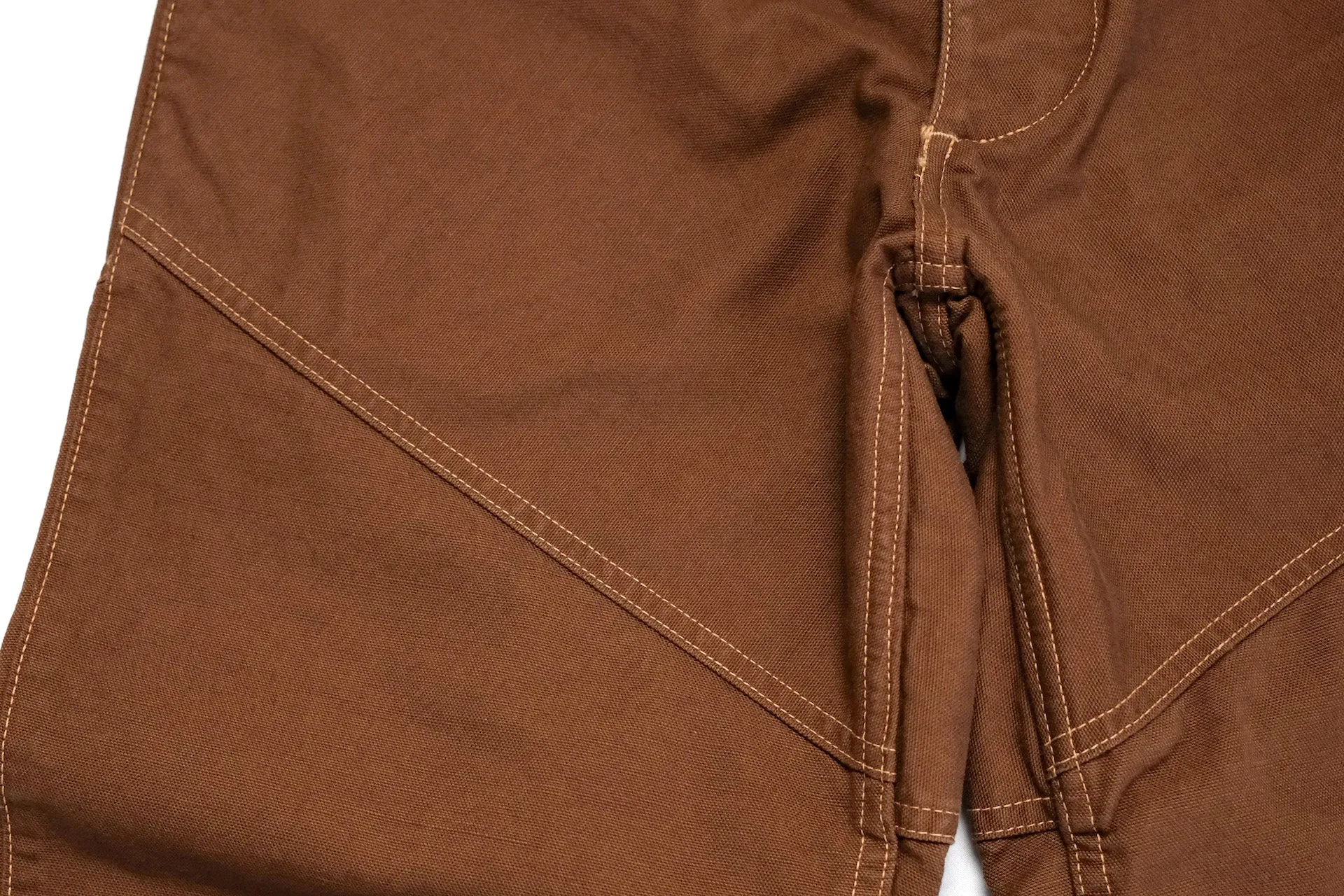 Freewheelers "Faller" Duck Canvas Trousers (Brown)