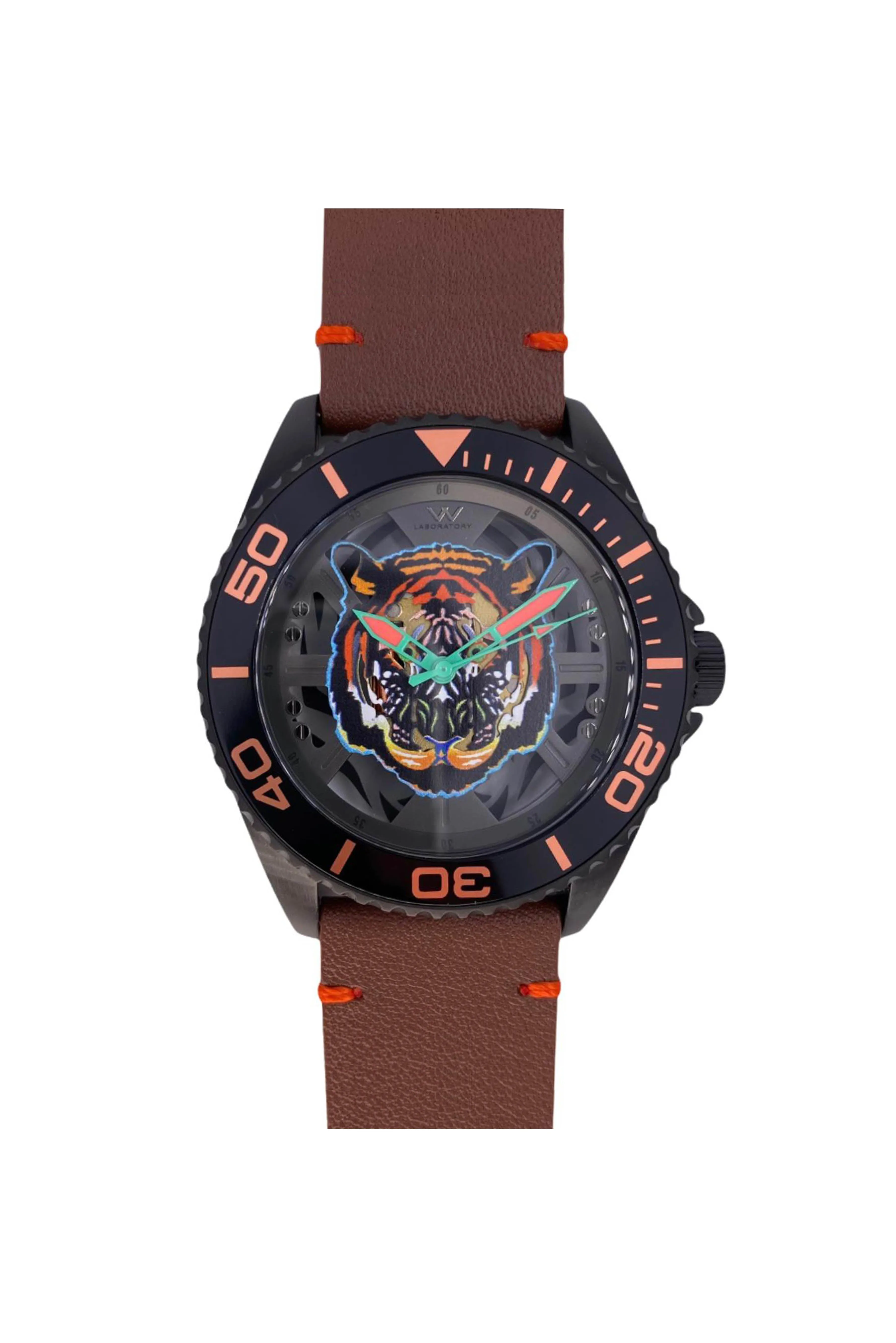 Hallow TIGER face watch - Black / Brown