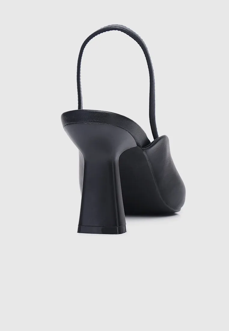 Heloise Slingback Heels (Black)