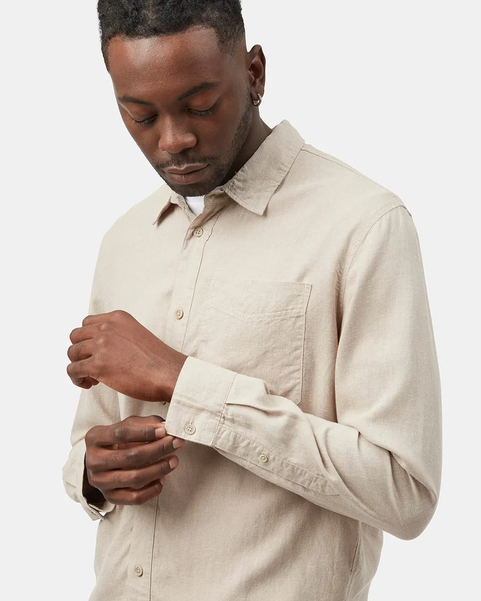 Hemp Button Front Shirt