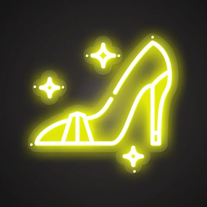 High heels Neon sign