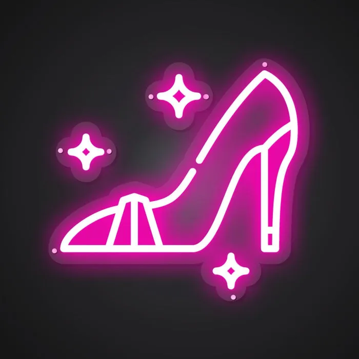 High heels Neon sign