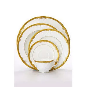 IVY-GOLD  BONE CHINA  CHINA 5 PCS PLACE SETTINGS