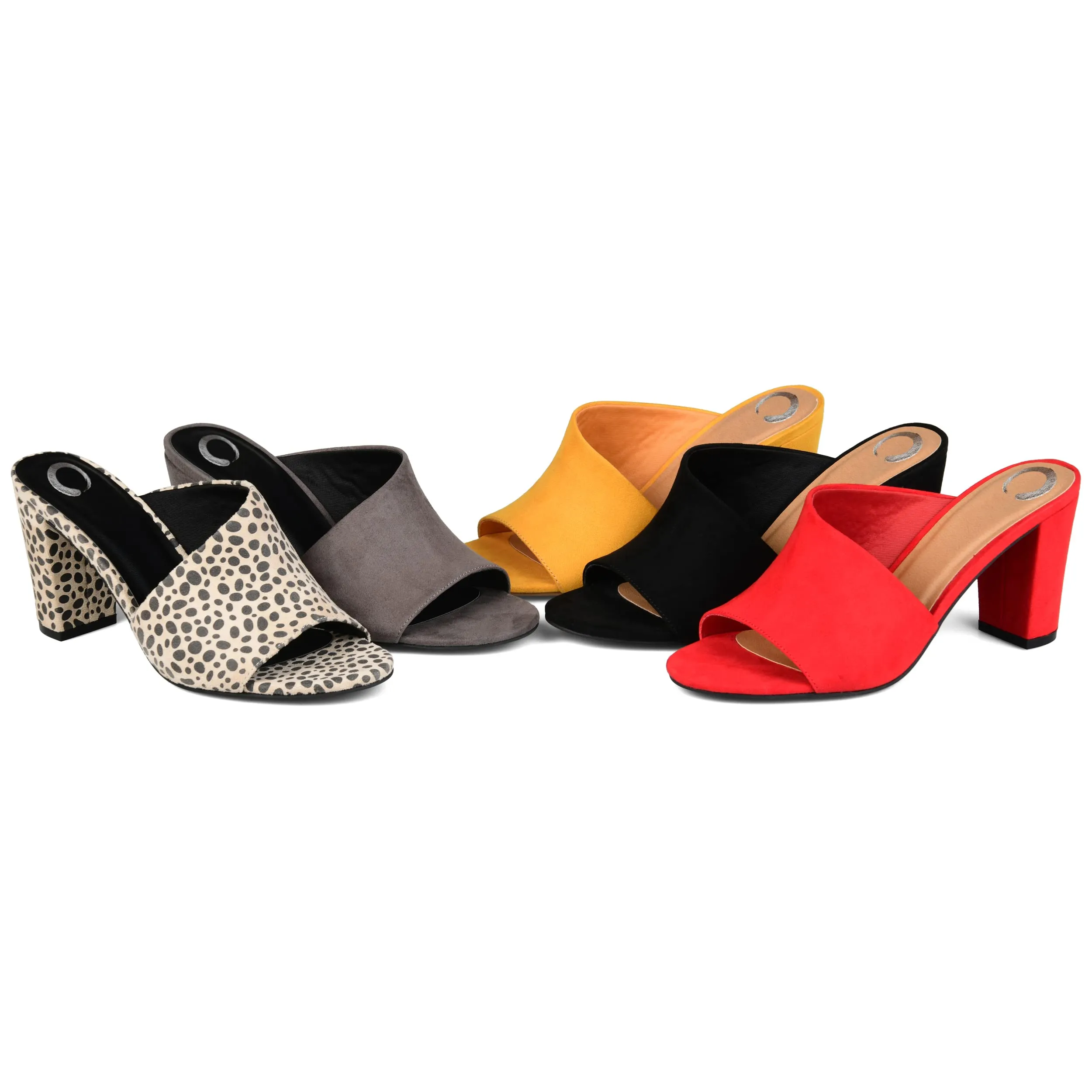Journee Womens Allea Tru Comfort Foam D'Orsay Block Heel Dress Sandals