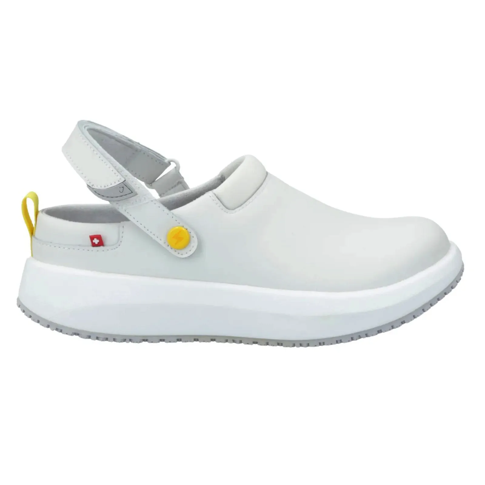 Joya Ace ESD Leather Textile Women's Clogs Shoes