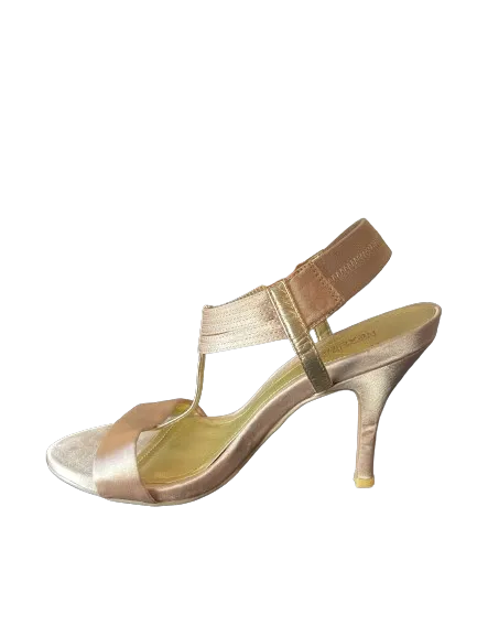 Kenneth Cole Reaction Gold Heels