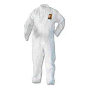 Kimberly-Clark Professional KLEENGUARD A20 Breathable Particle Protection Coveralls, M, No Elastic, Zip, 49002