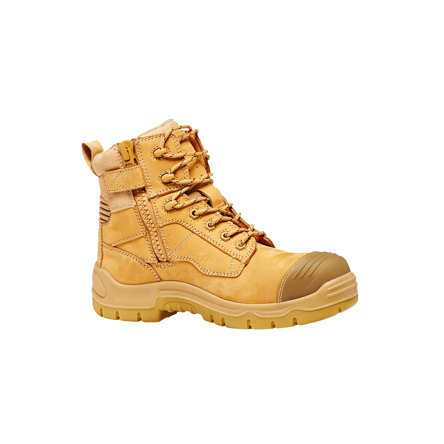 KingGee Men's Comfortmax 6 EH Zip Sided Boots - Wheat