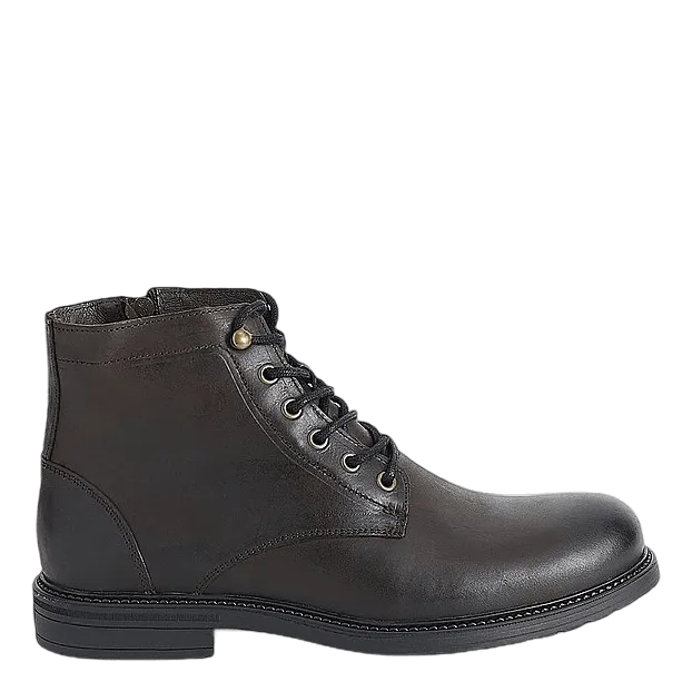 Lace Boot Brown Leather