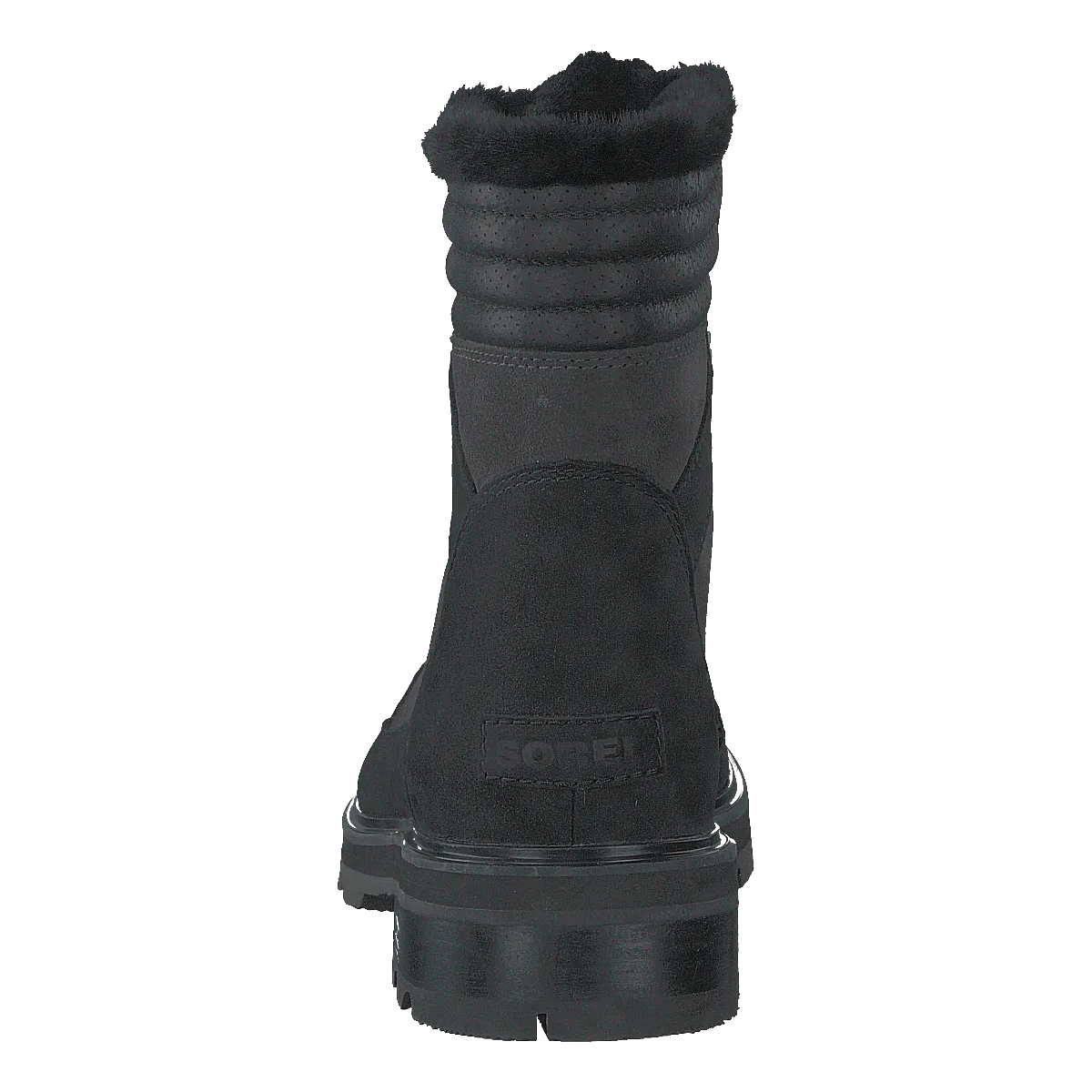 Lennox Lace Cozy Stkd Wp Jet, Black