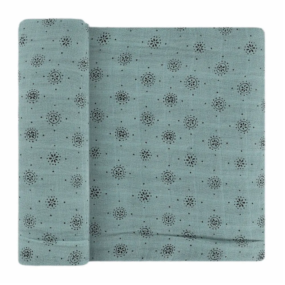 Little Unicorn Cotton Muslin Single Swaddle (Wallflower)
