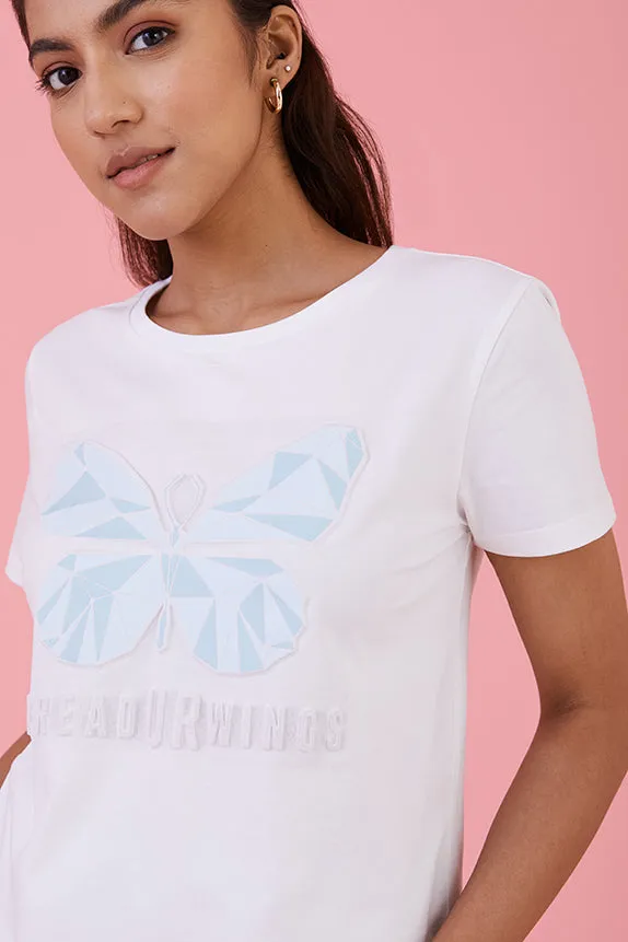 Low-Key Cool T-shirt White AOP