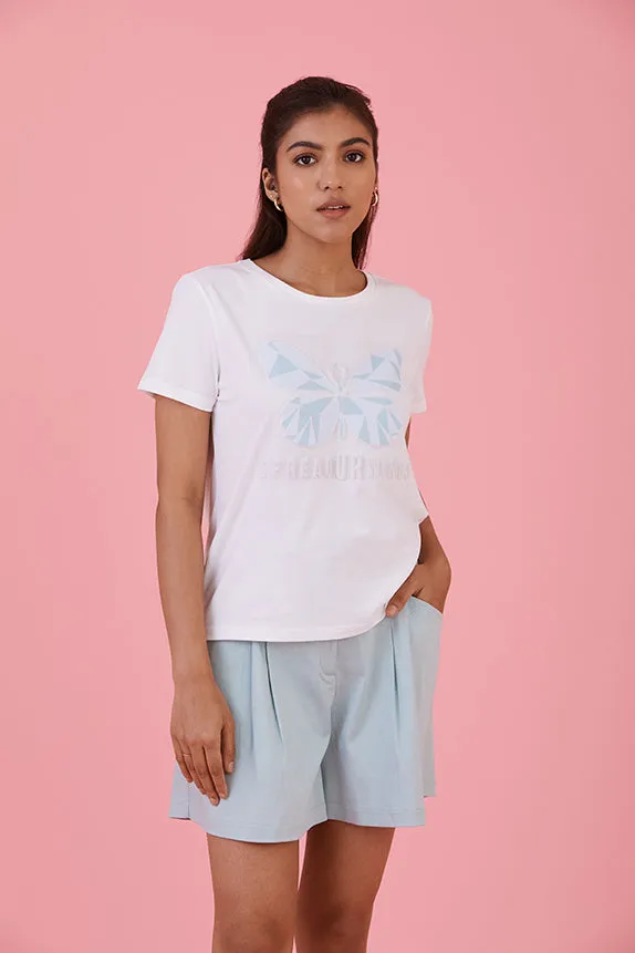 Low-Key Cool T-shirt White AOP