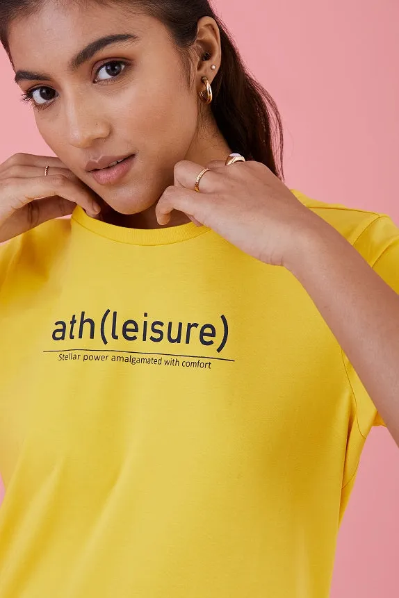 Low-Key Cool T-shirt Yellow Dandelin