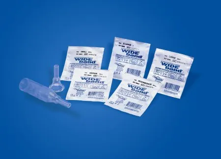 Male External Catheter Wide Band® Self-Adhesive Band Silicone X-Large - 1xEA