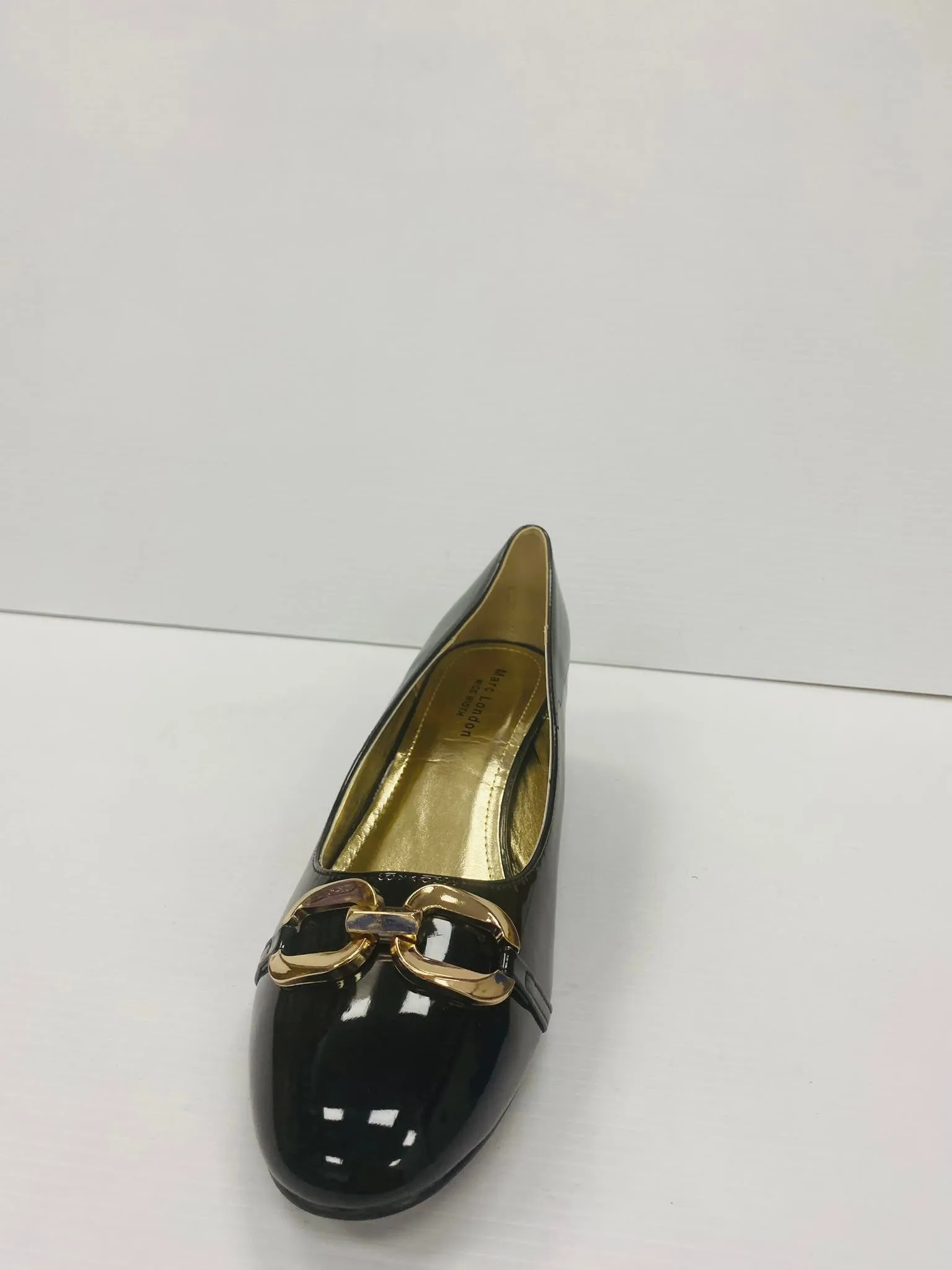 Marc London WIDE WIDTH 6533 Low Chunky Heels
