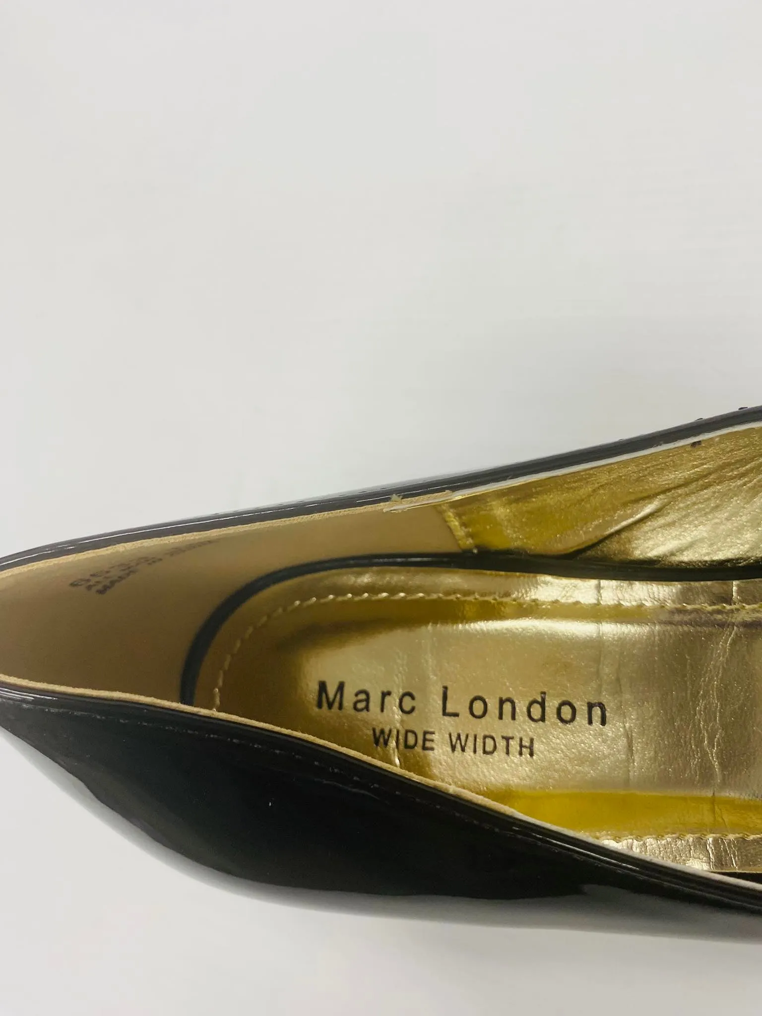 Marc London WIDE WIDTH 6533 Low Chunky Heels