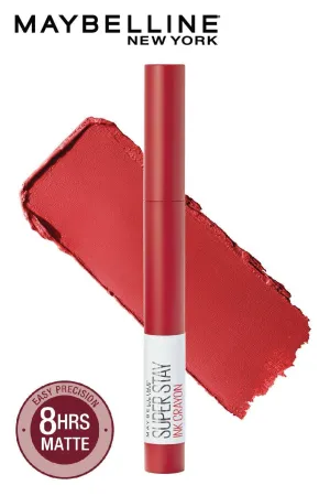Maybelline SuperStay Ink Crayon Lipstick 45 Hustle in heels