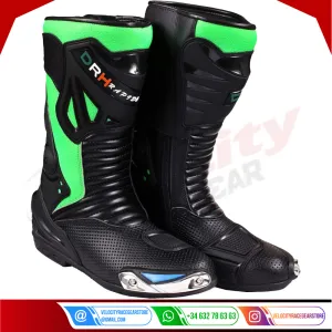 Mens Motorbike Motorcycle Racing Leather Sport Shoes Boots