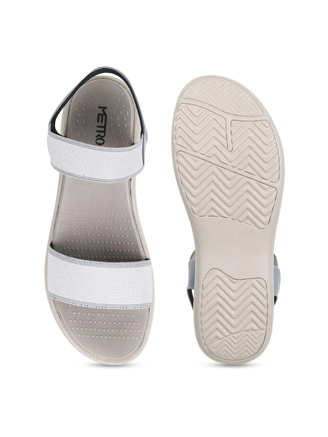 Metro Textured Ankle Loop Comfort Heels