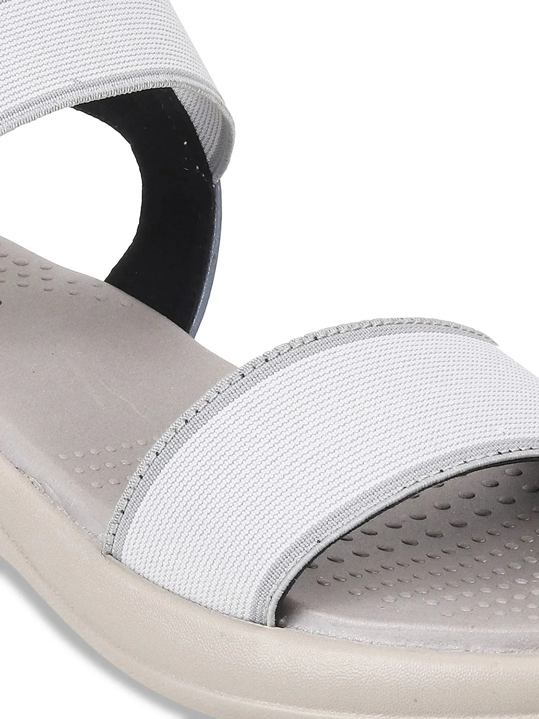 Metro Textured Ankle Loop Comfort Heels