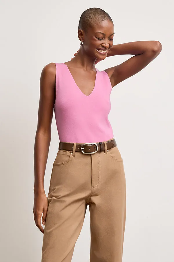 Milo Wide-Leg Jean - Eco Better Than Denim :: Saddle
