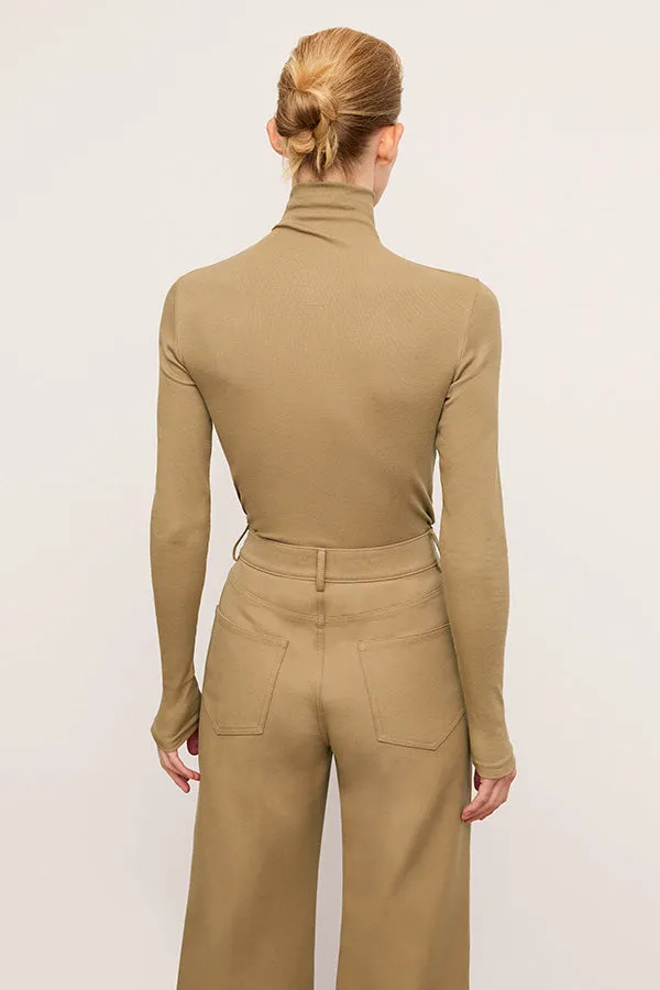 Milo Wide-Leg Jean - Eco Better Than Denim :: Saddle