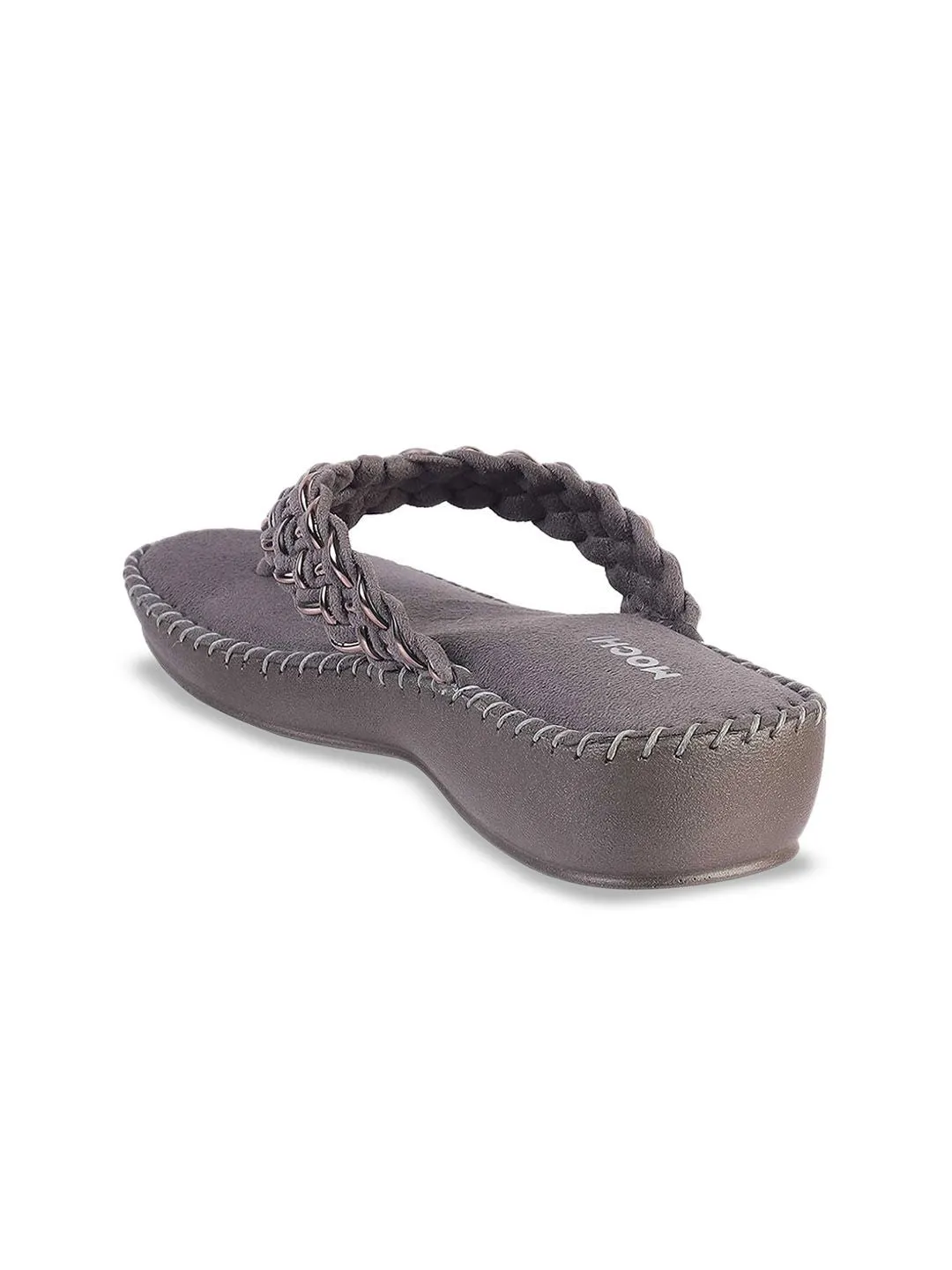 Mochi Embellished Open Toe Comfort Heels