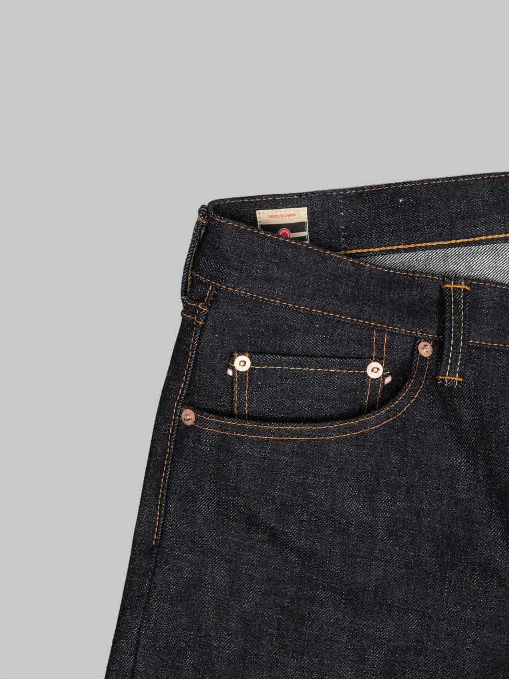 Momotaro 0605-SA 18oz Natural Tapered Sashiko GTB