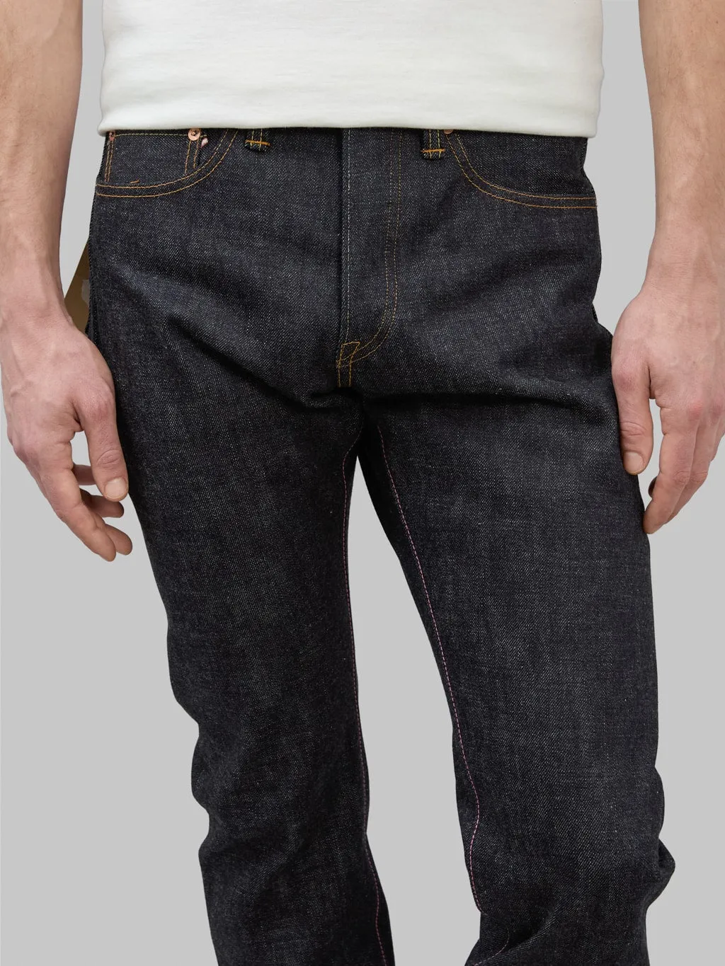Momotaro 0605-SA 18oz Natural Tapered Sashiko GTB