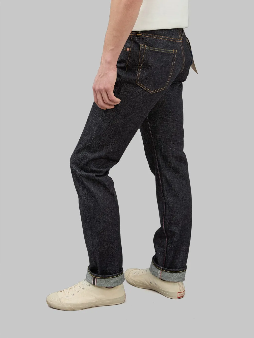 Momotaro 0605-SA 18oz Natural Tapered Sashiko GTB