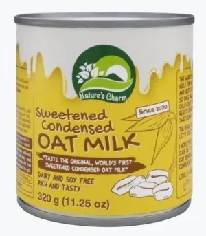 Natures Charm Sweetened Condensed Oat Milk 320g