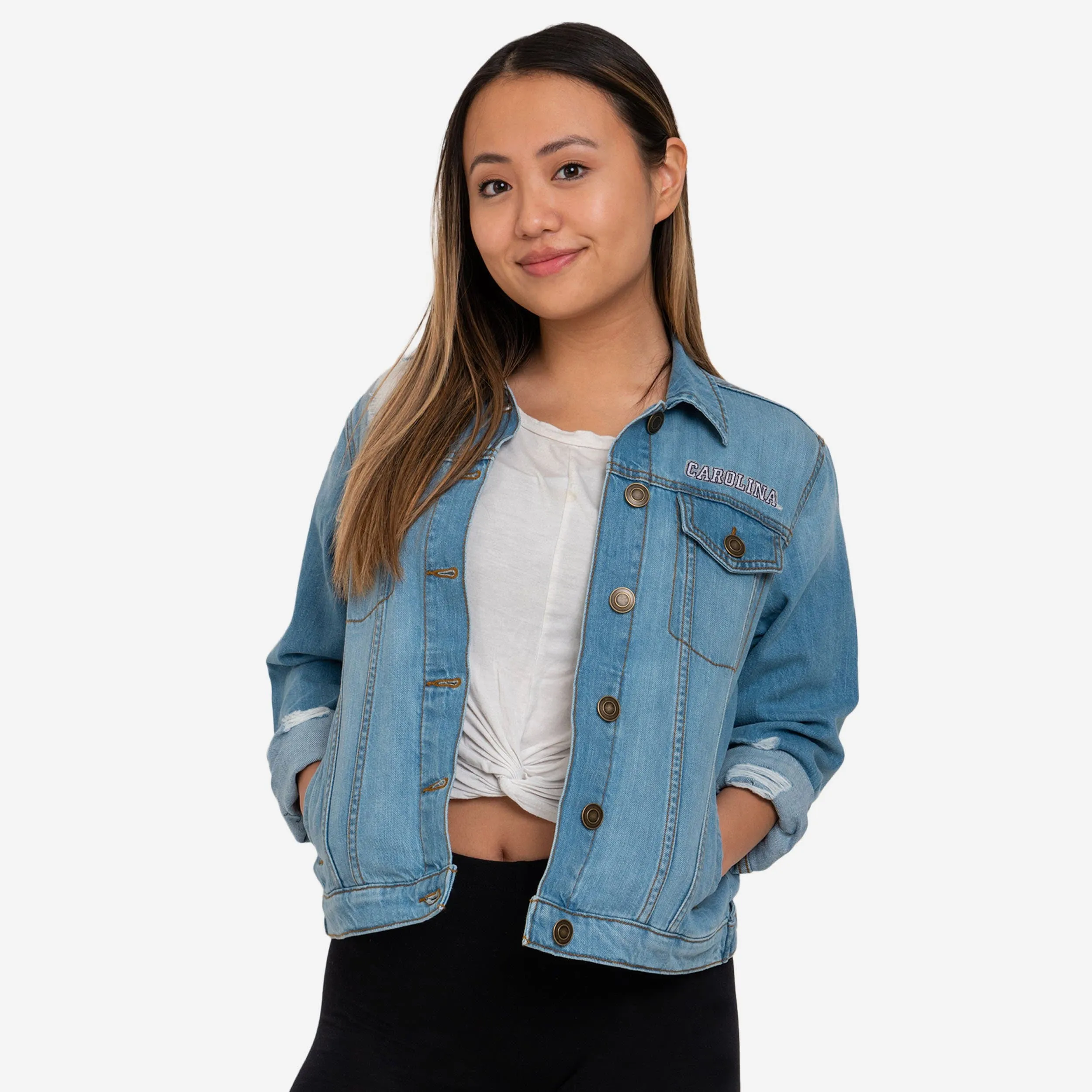 North Carolina Tar Heels Womens Denim Days Jacket