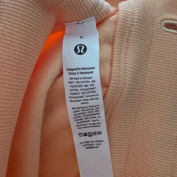 NWT Lululemon Scuba High-Rise Shorts