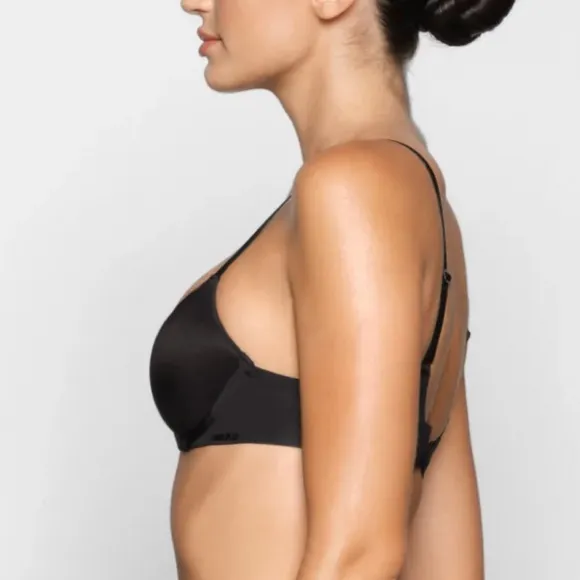 NWT Skims Women’s Weightless Demi Bra in Color Onyx  - Size 36DD