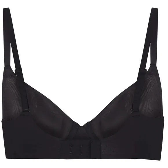 NWT Skims Women’s Weightless Demi Bra in Color Onyx  - Size 36DD