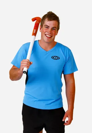 OBO Goalie Smock Short Sleeve Tight Blue/Black