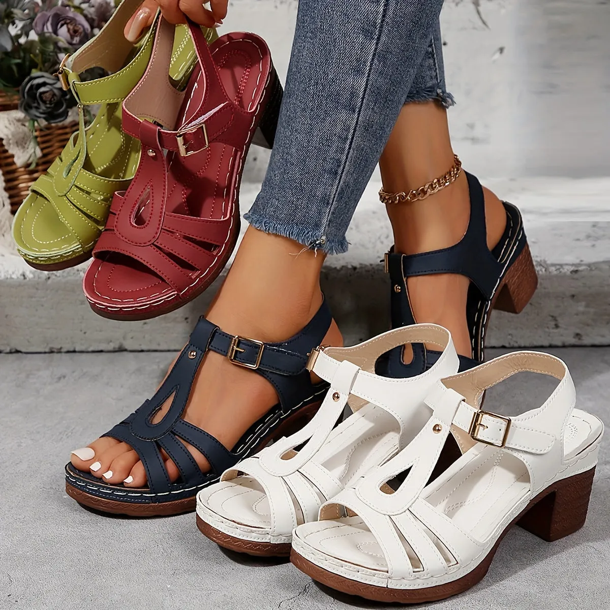 Oceana | Chic Comfort Heels