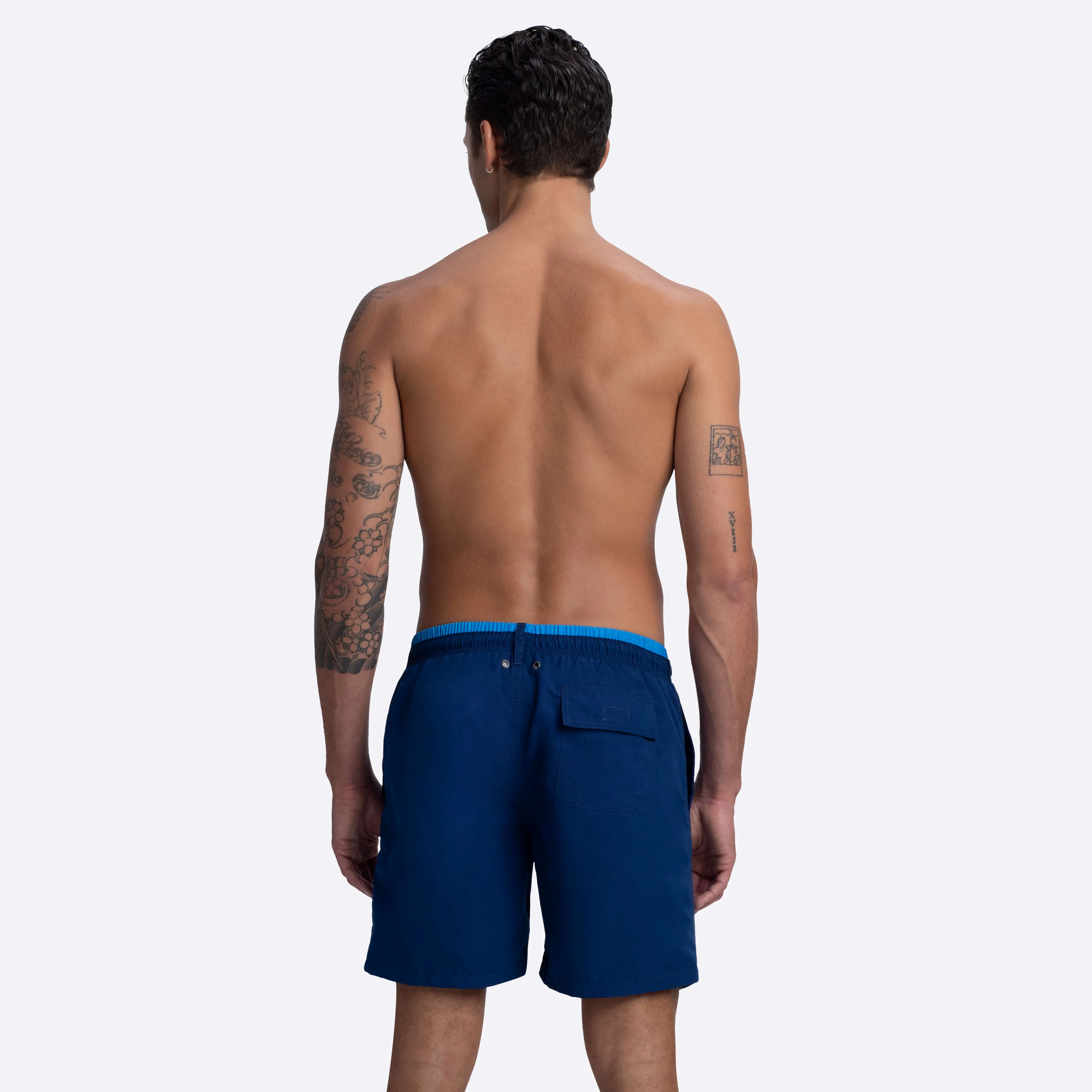 QUINN Solid Swim Trunks