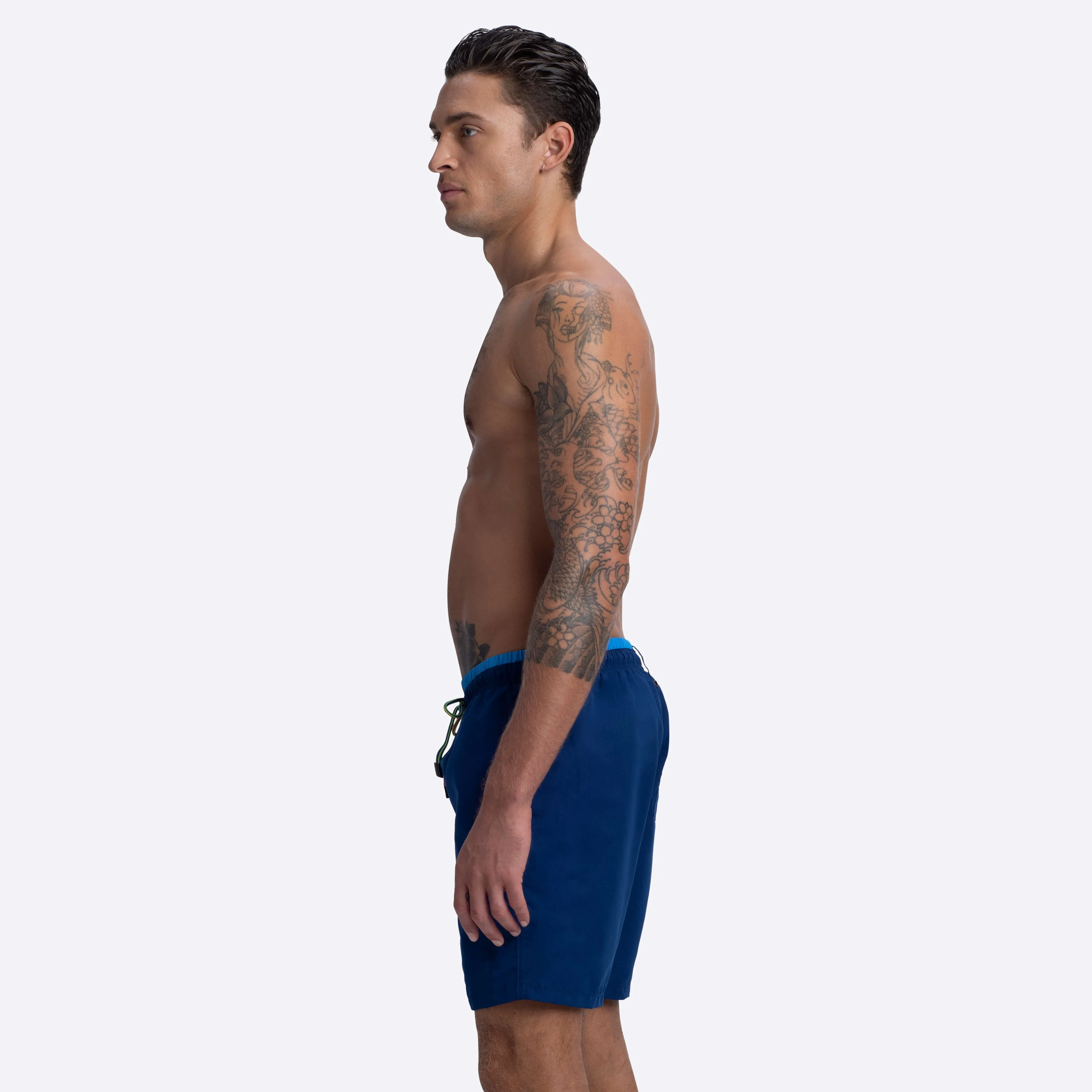 QUINN Solid Swim Trunks