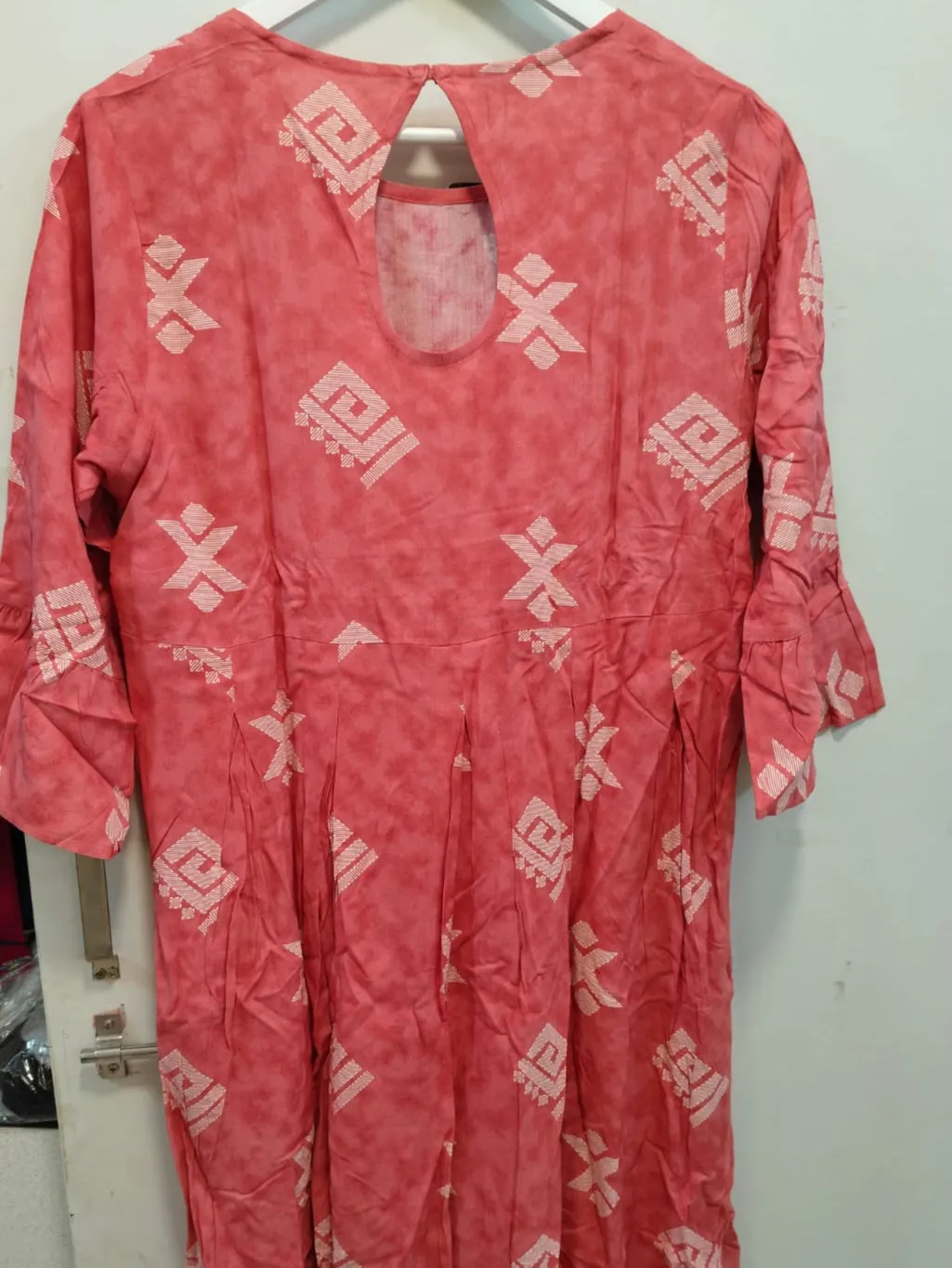 Rayon Maternity and feeding dress