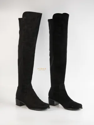 Reserve in Black Over the Knee Boots (Size: 6.5US, 37EU,23.5cm)