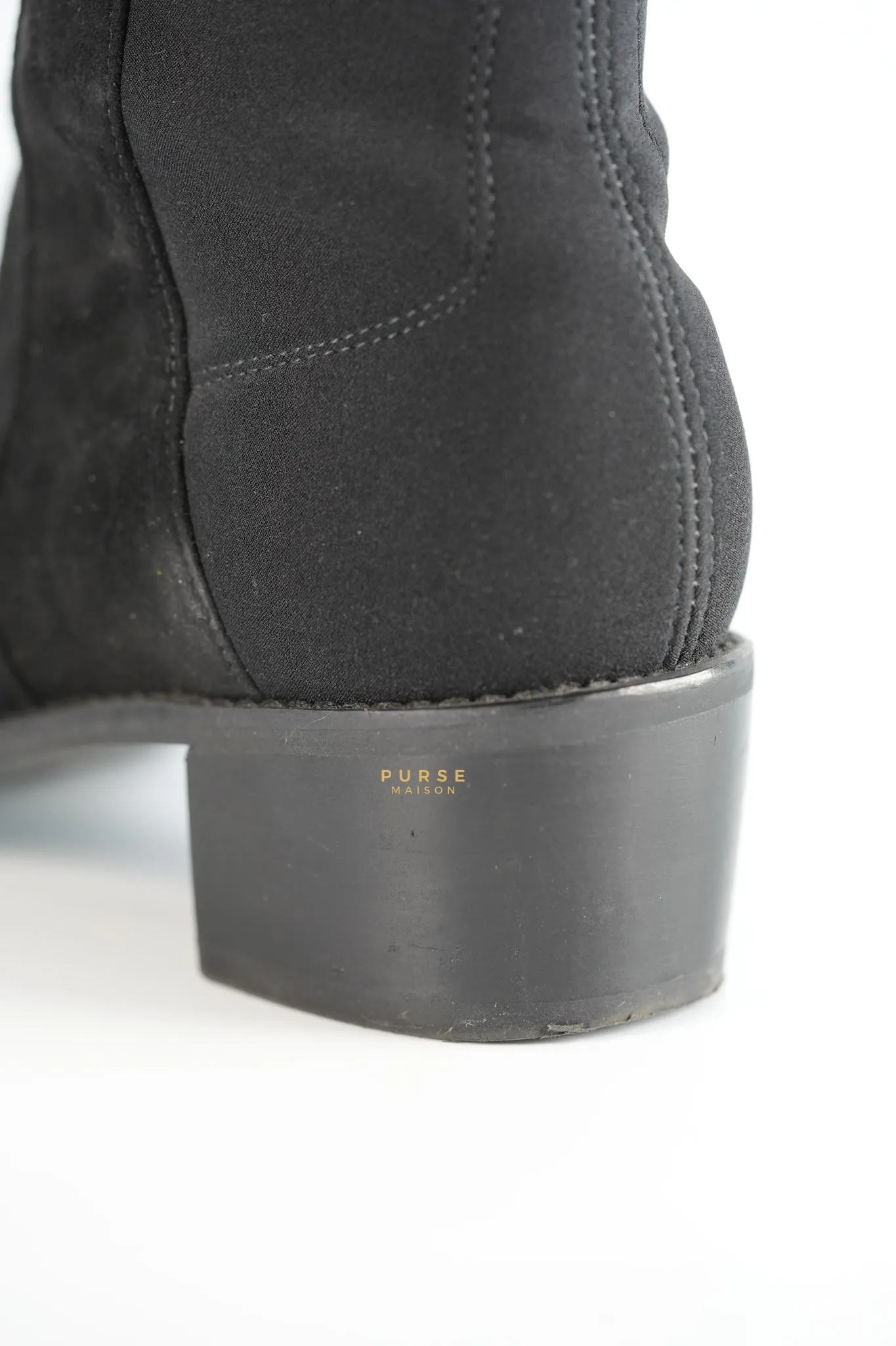 Reserve in Black Over the Knee Boots (Size: 6.5US, 37EU,23.5cm)