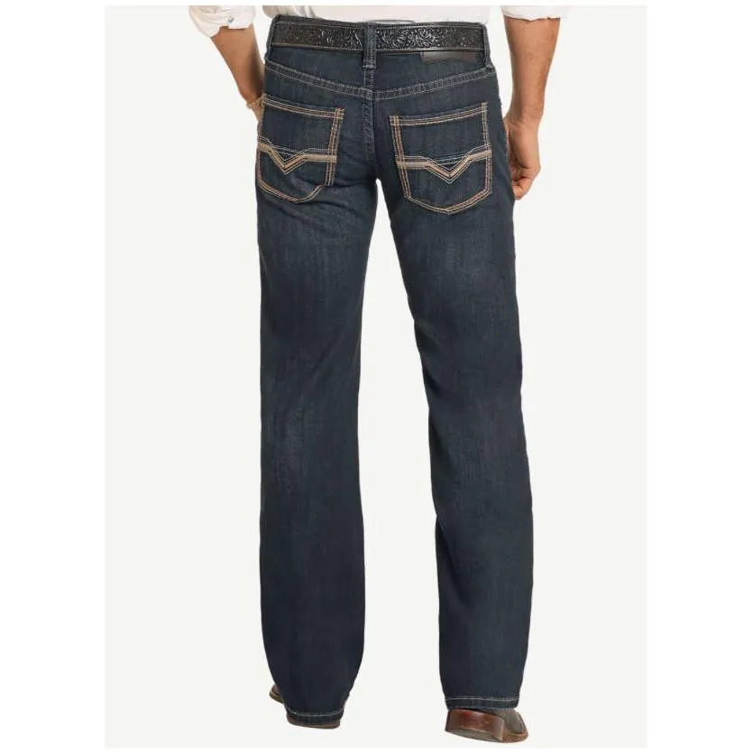 ROCK & ROLL Men’s JEAN - Regular fit, Medium Vintage, Pistol Straight, RRMD1PR0L7