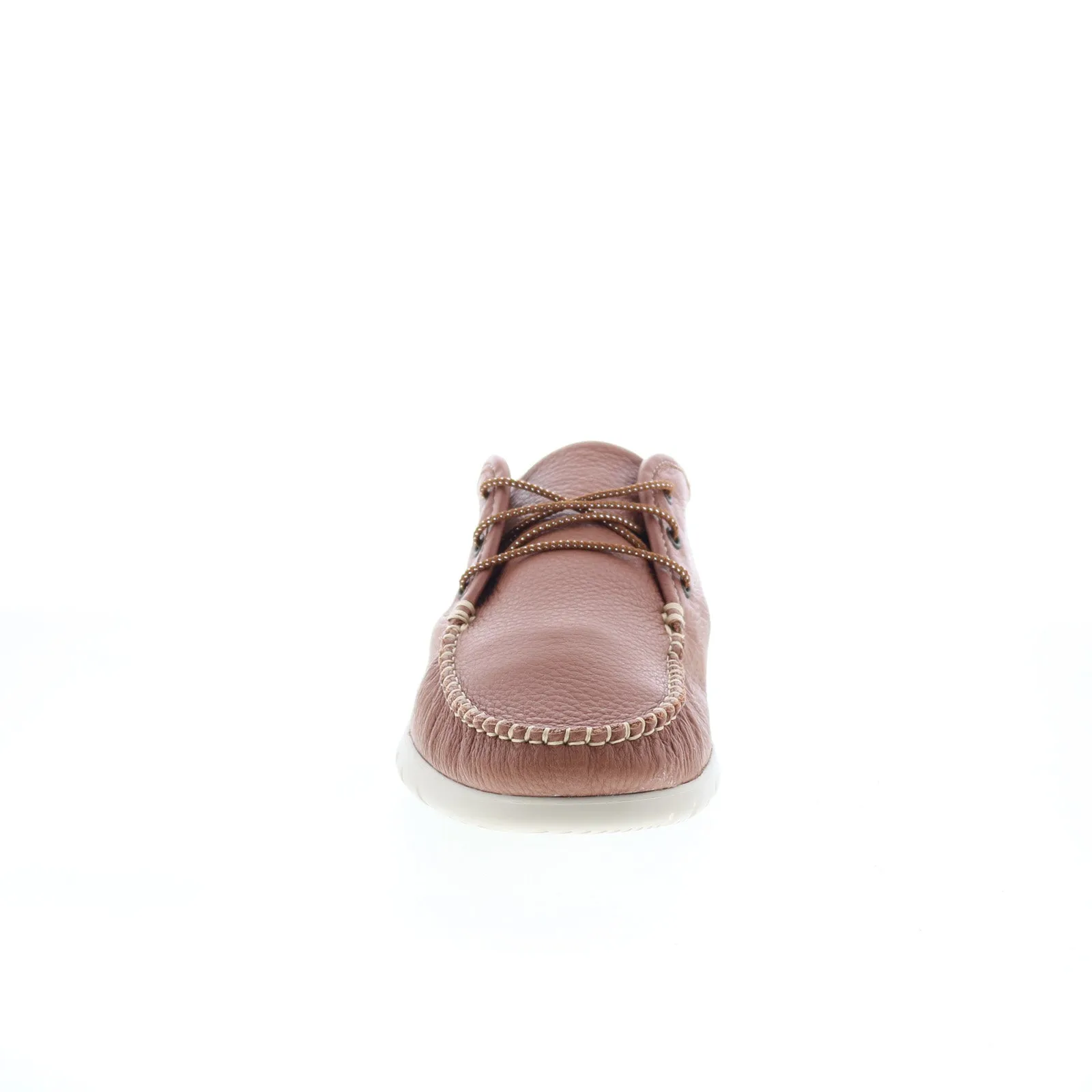 SAS Breezy II 3310-609 Womens Brown Wide Leather Oxford Flats Shoes