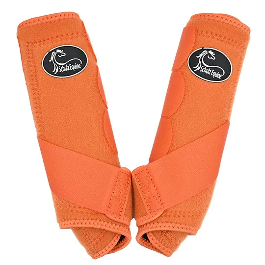 Schulz Equine 2 Pack Orangebird Splint Boots