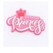 SHOE CHARMS - BIRTHDAY PRINCESS