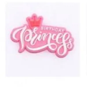 SHOE CHARMS - BIRTHDAY PRINCESS